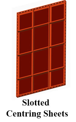 Light centring sheet